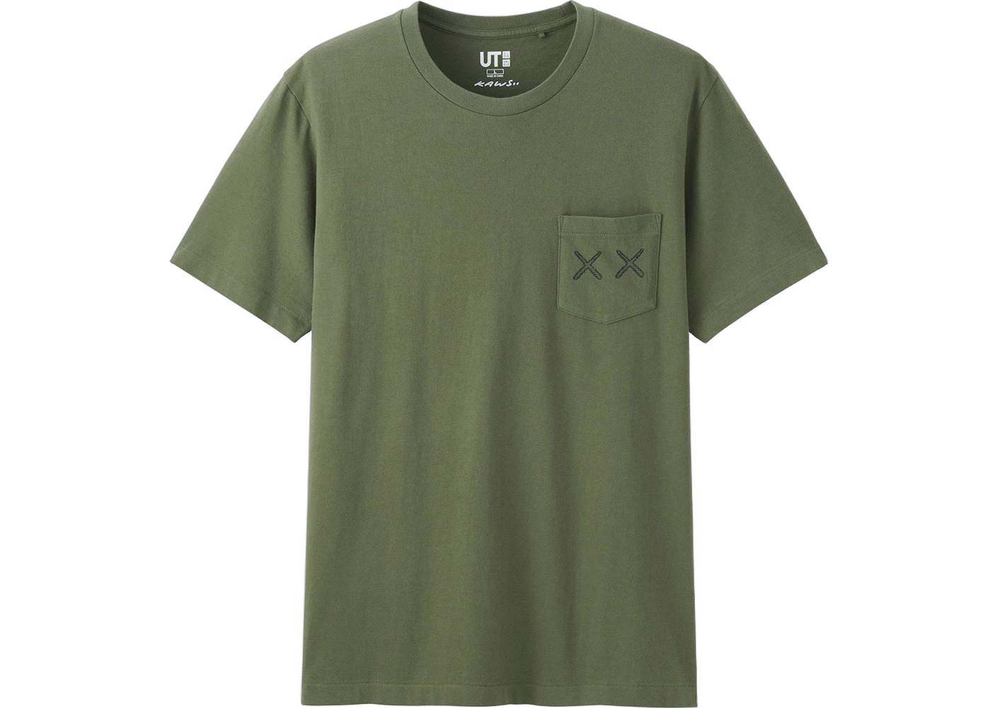 KAWS x Uniqlo XX Pocket T-Shirt Olive