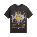 Kith For NBA All-Star Los Angeles Lakers Shattered Backboard Vintage T-Shirt Black