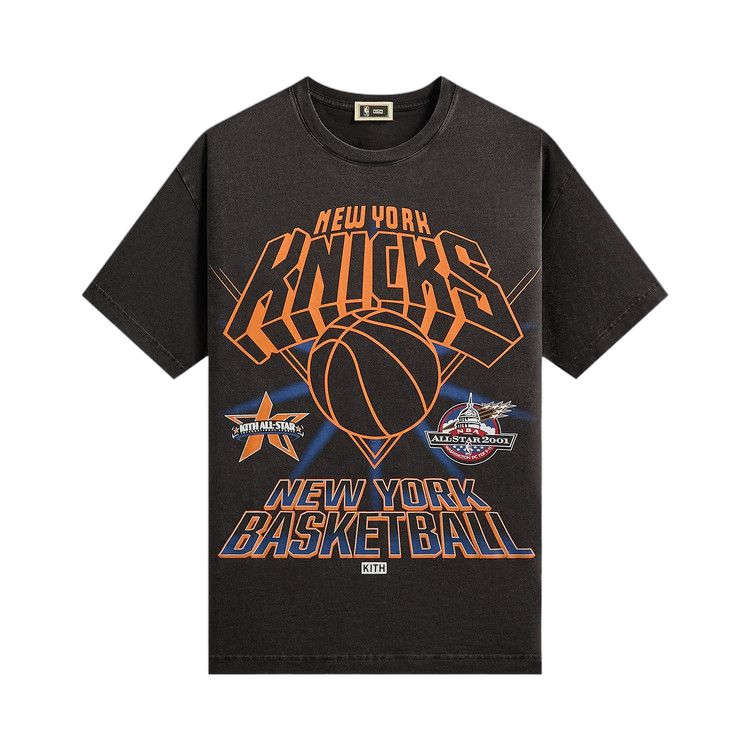 Kith For NBA All-Star New York Knicks Vintage Tee Black
