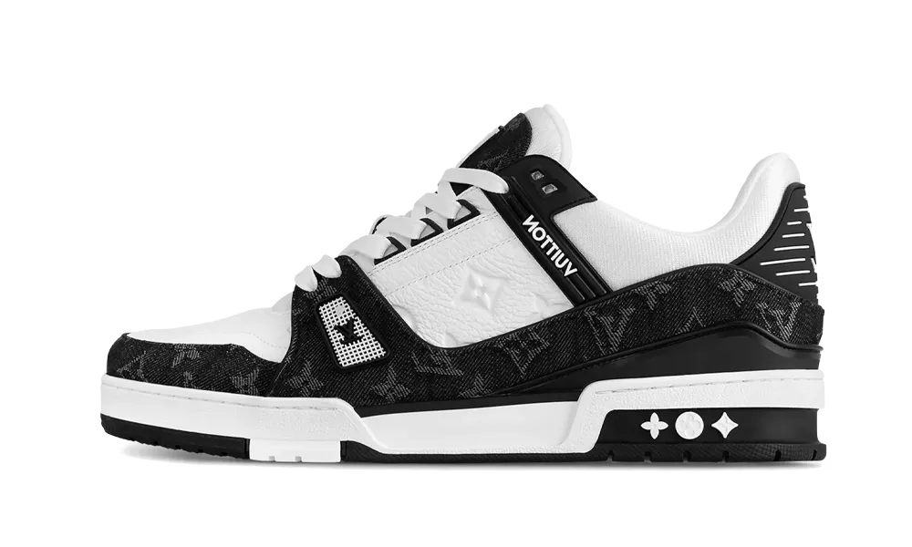Louis Vuitton LV Trainer White Black