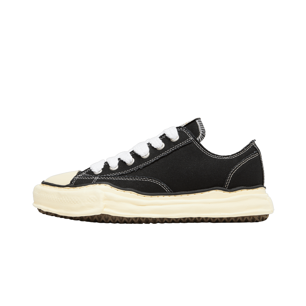 Maison Mihara Yasuhiro Peterson OG Sole Canvas Low Black White