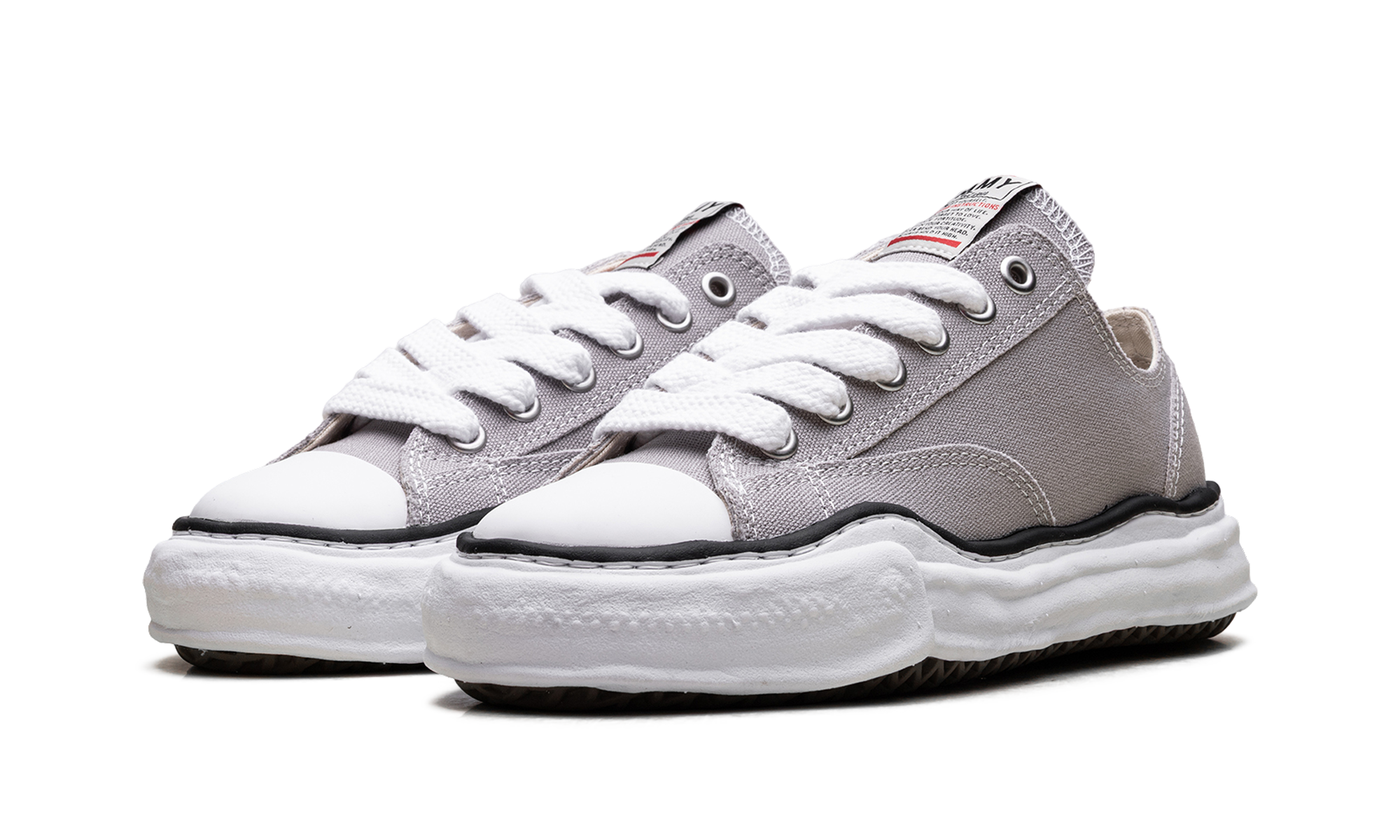 Maison Mihara Yasuhiro Peterson OG Sole Canvas Low Grey