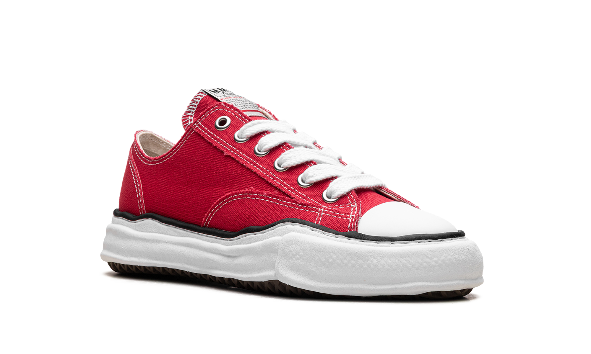 Maison Mihara Yasuhiro Peterson OG Sole Canvas Low Red