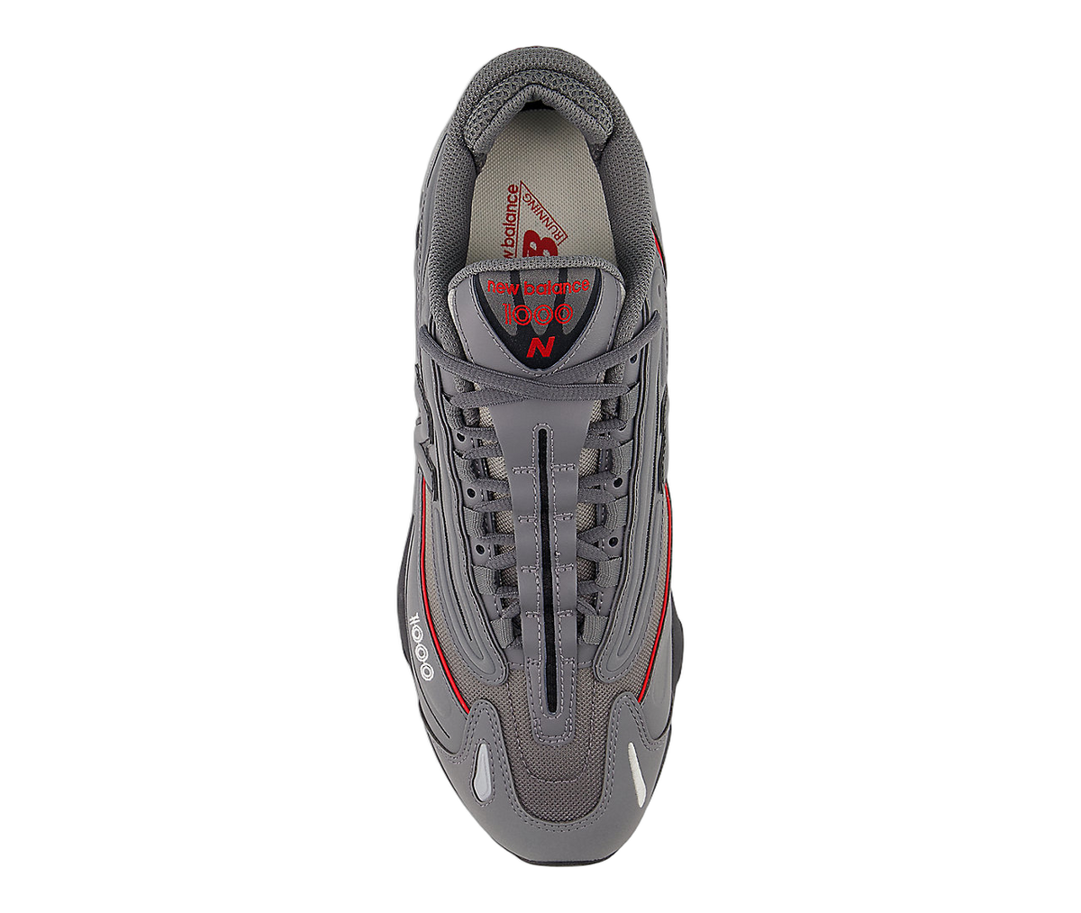 New Balance 1000 Grey Bright Red