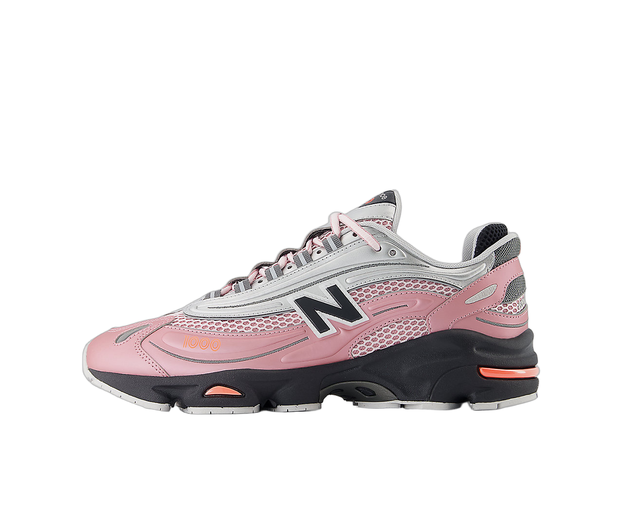 New Balance 1000 Pink Metallic Silver