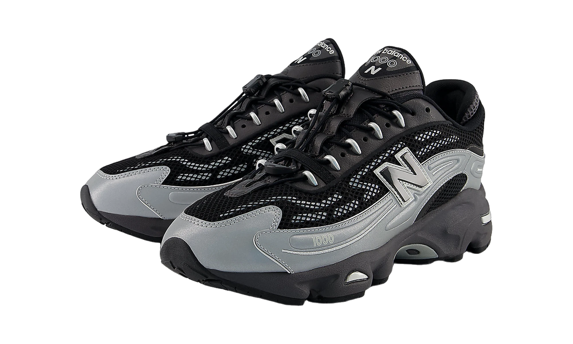 New Balance 1000G Silver Metallic Black