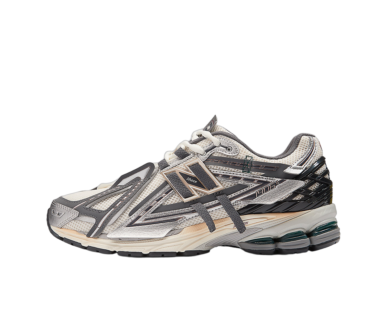 New Balance 1906A Tech Explosion, Silver Metalic/Castlerock/Gold Metallic (M1906AD)