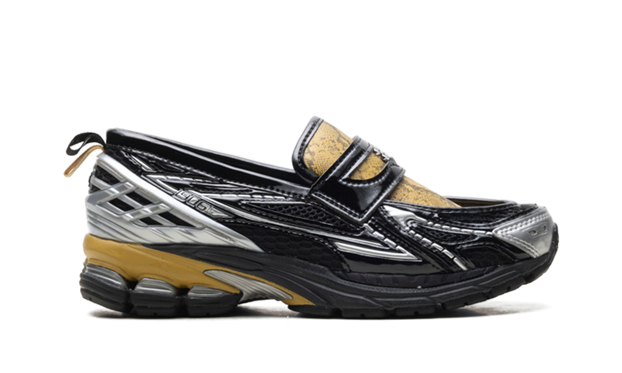 New Balance 1906L GANNI Black Fall Leaf Snakeskin