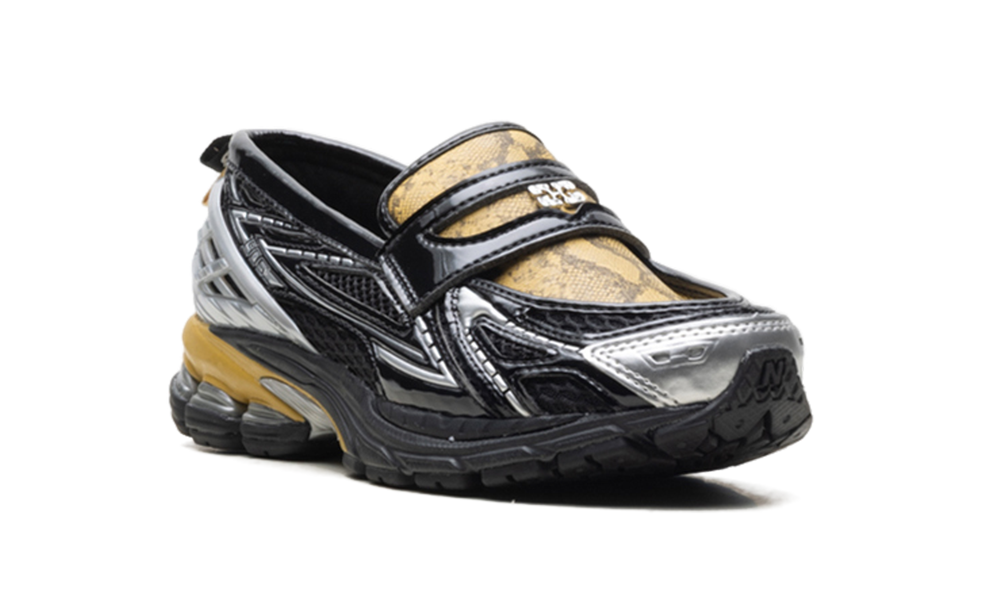 New Balance 1906L GANNI Black Fall Leaf Snakeskin