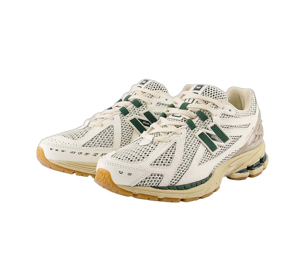 New Balance 1906R White Green Cream - Sneak