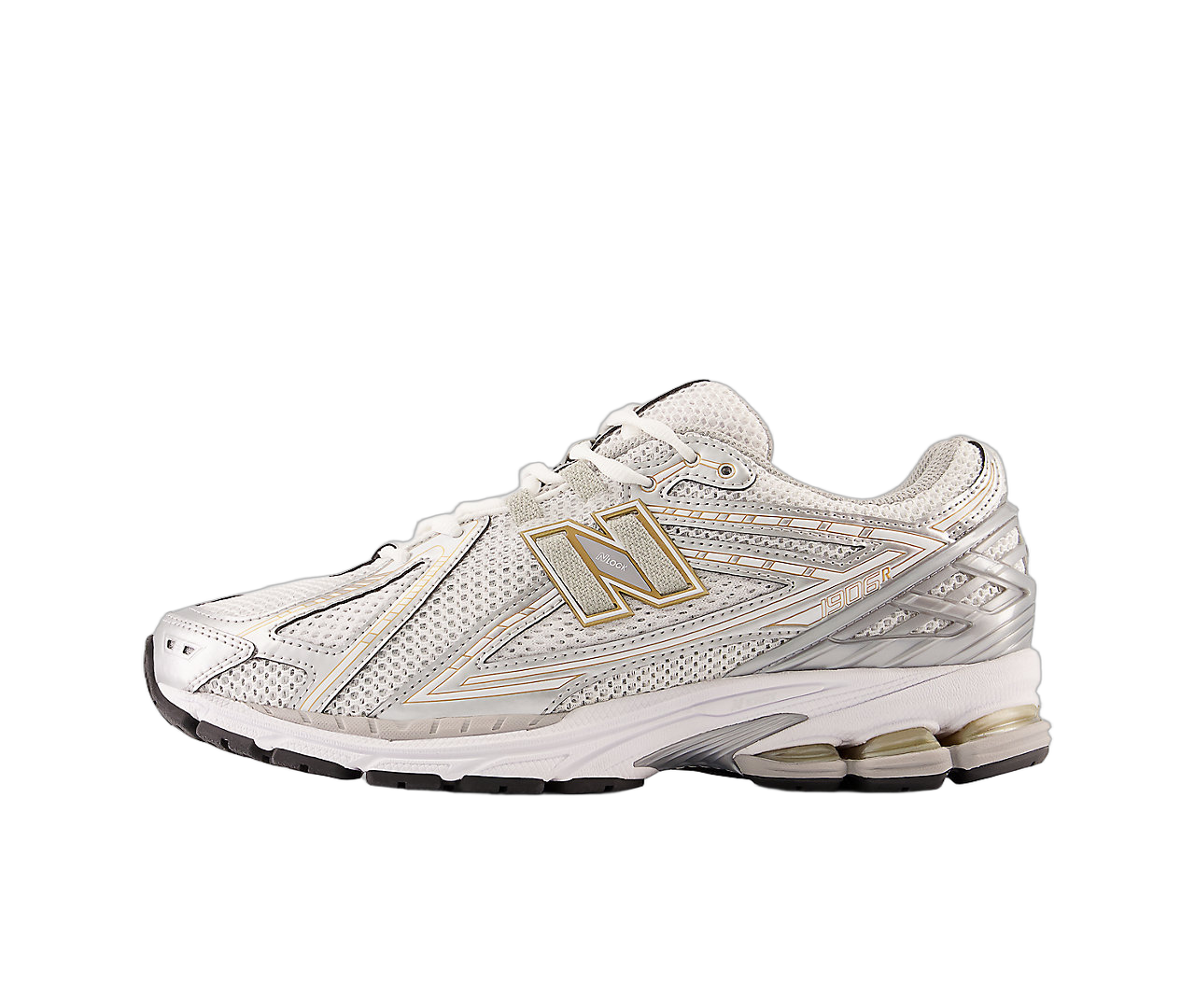 New Balance 1906R White Rain Cloud Silver Metallic - Sneak