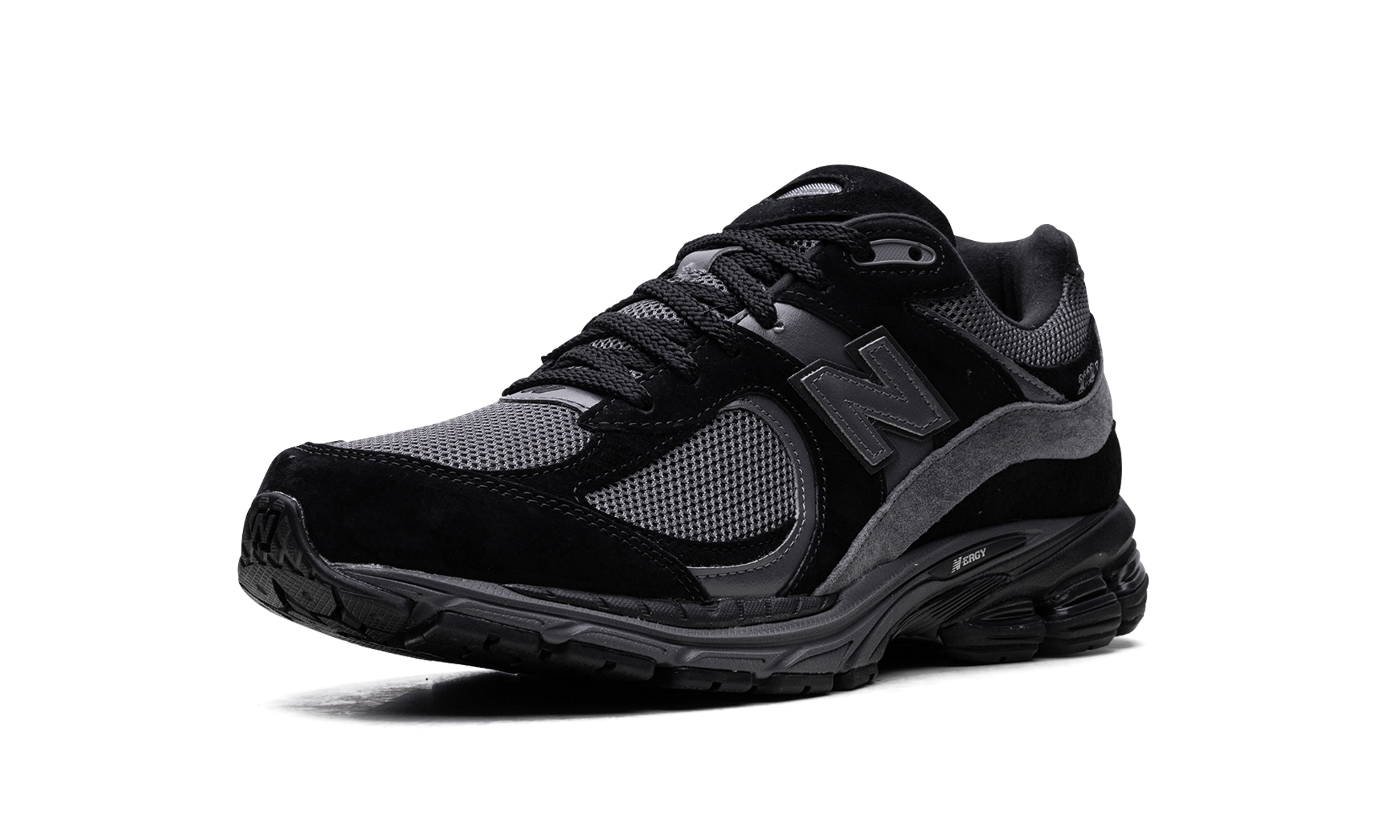 New Balance 2002R Black Dark Grey