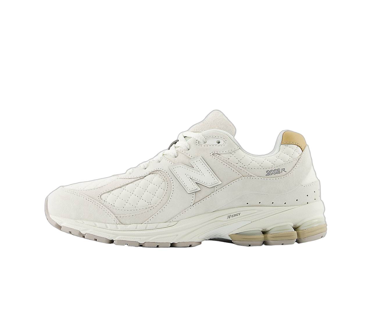 New Balance 2002R Quilted White, White/Sea Salt/Tan (M2002RPD)