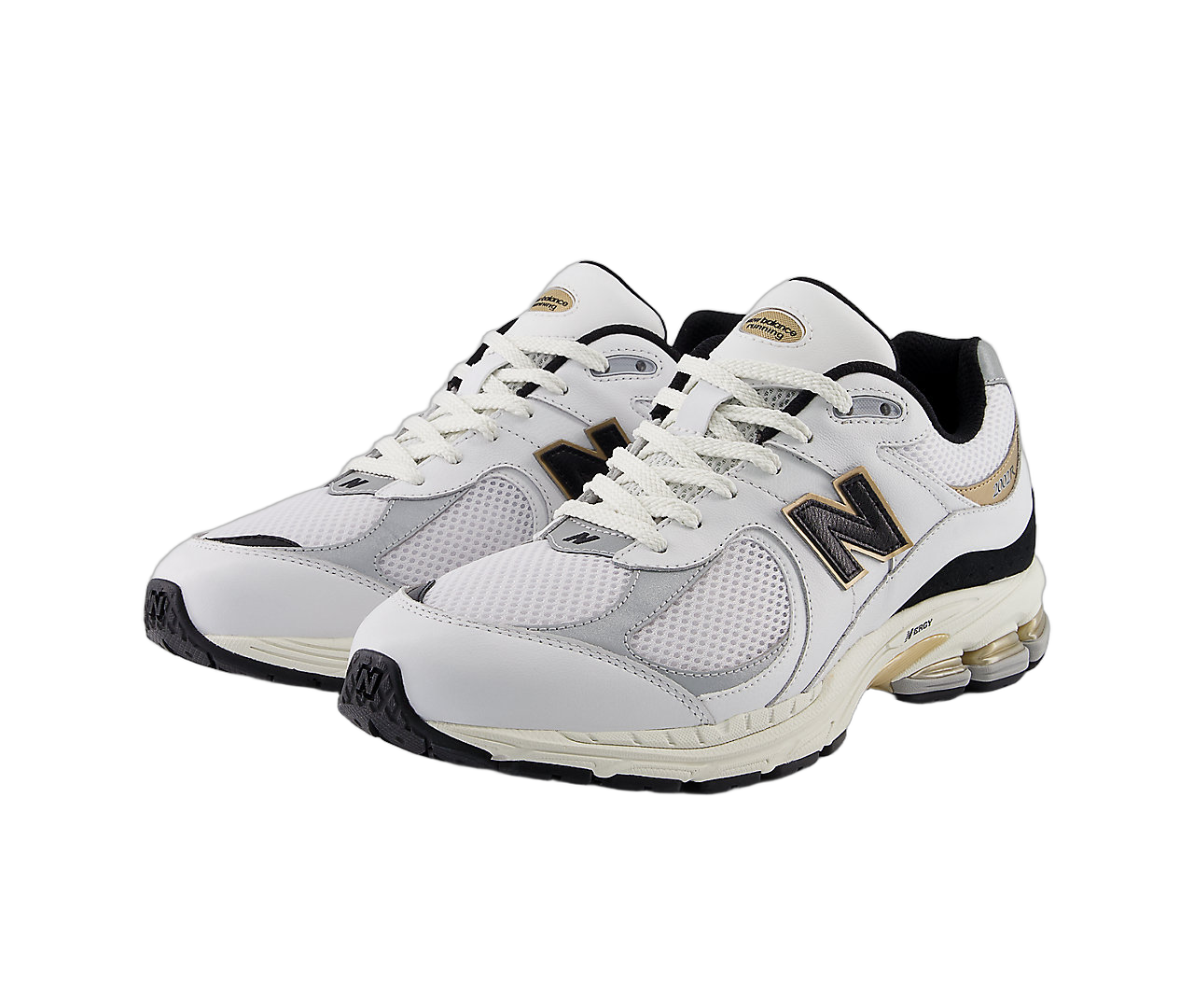 New Balance 2002R White Black Gold Metallic, White/Black/Gold Metallic (M2002RPN)