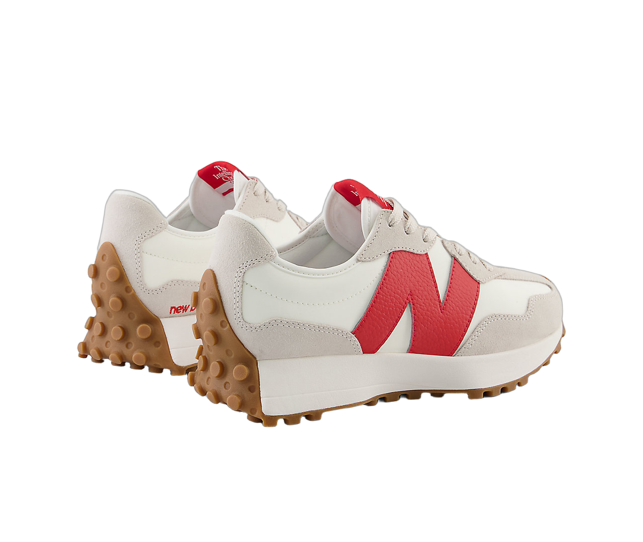 New Balance 327 Moonbeam True Red, Moonbeam/True Red (WS327GC)