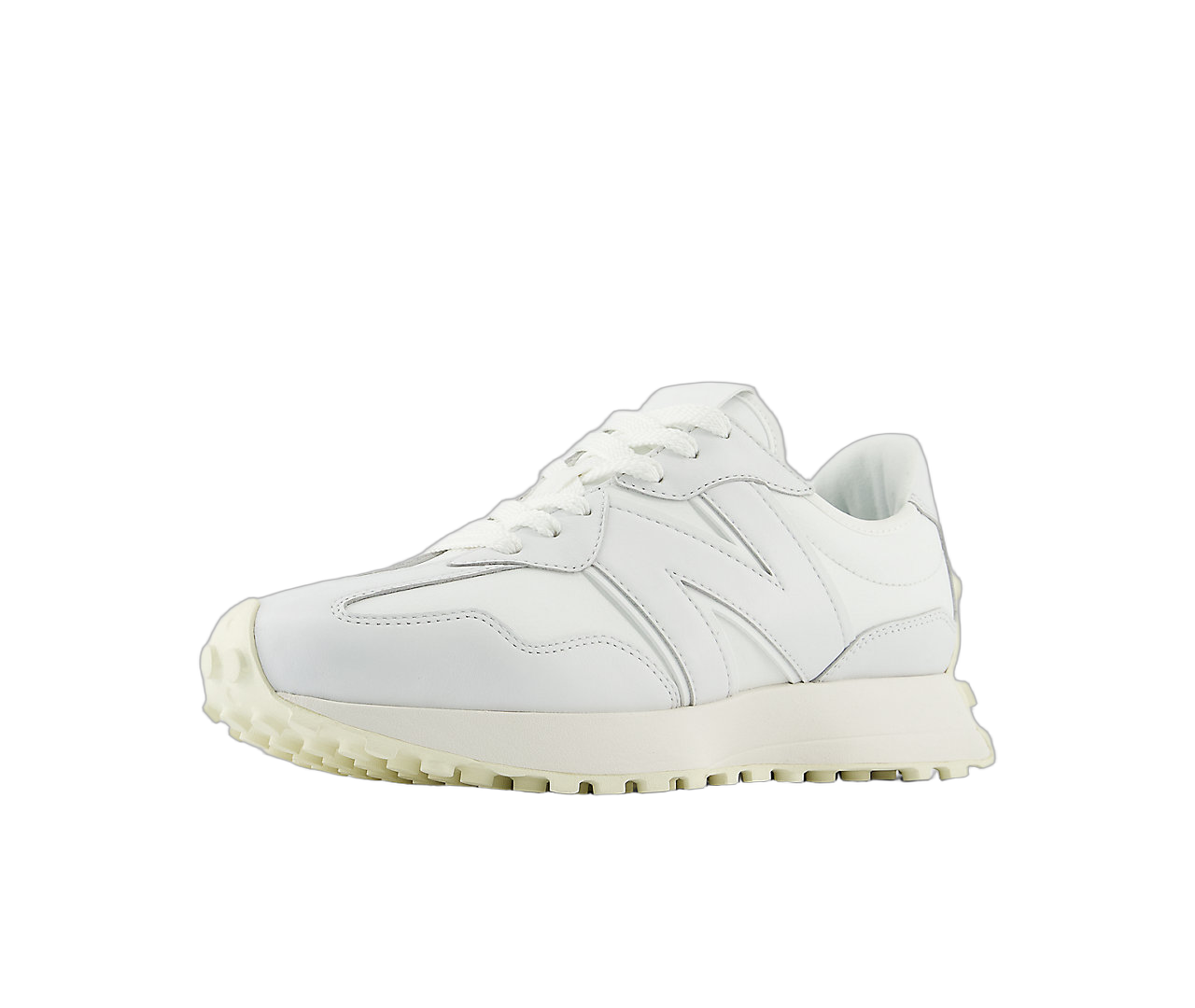 New Balance 327 White Leather, White/White (U327LP)