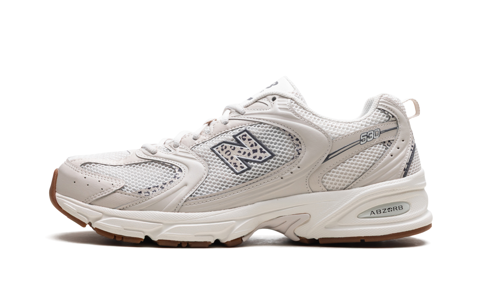 New Balance 530 Moonbeam Cow Print