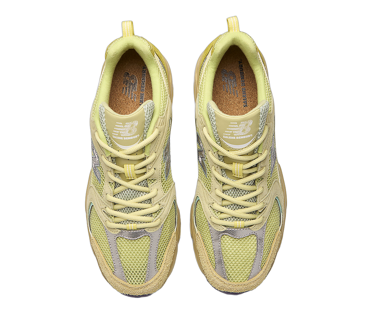 New Balance 530 Salehe Bembury Prosperity Be The Prize, Dusty Yellow/Celery Green (MR530PR)