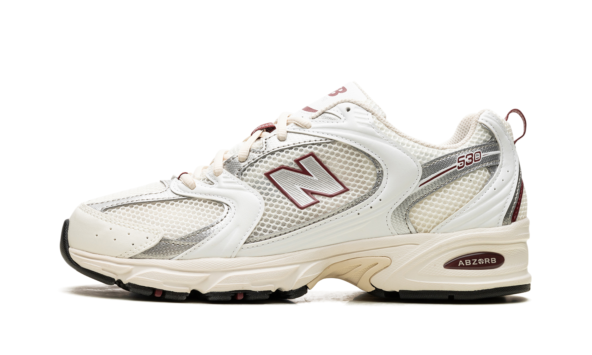 New Balance 530 Sea Salt Mercury Red