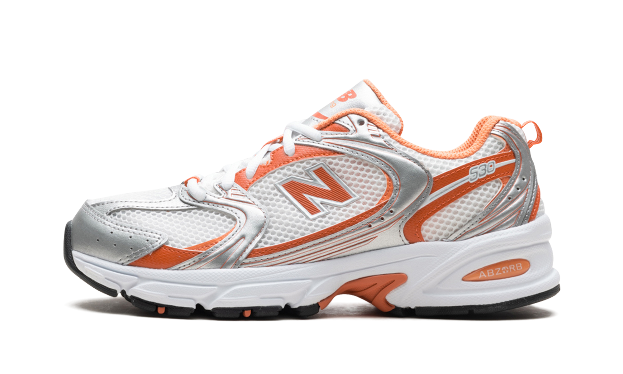 New Balance 530 Silver Metallic Infield Clay