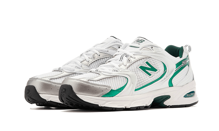 New Balance 530 White Nightwatch Green
