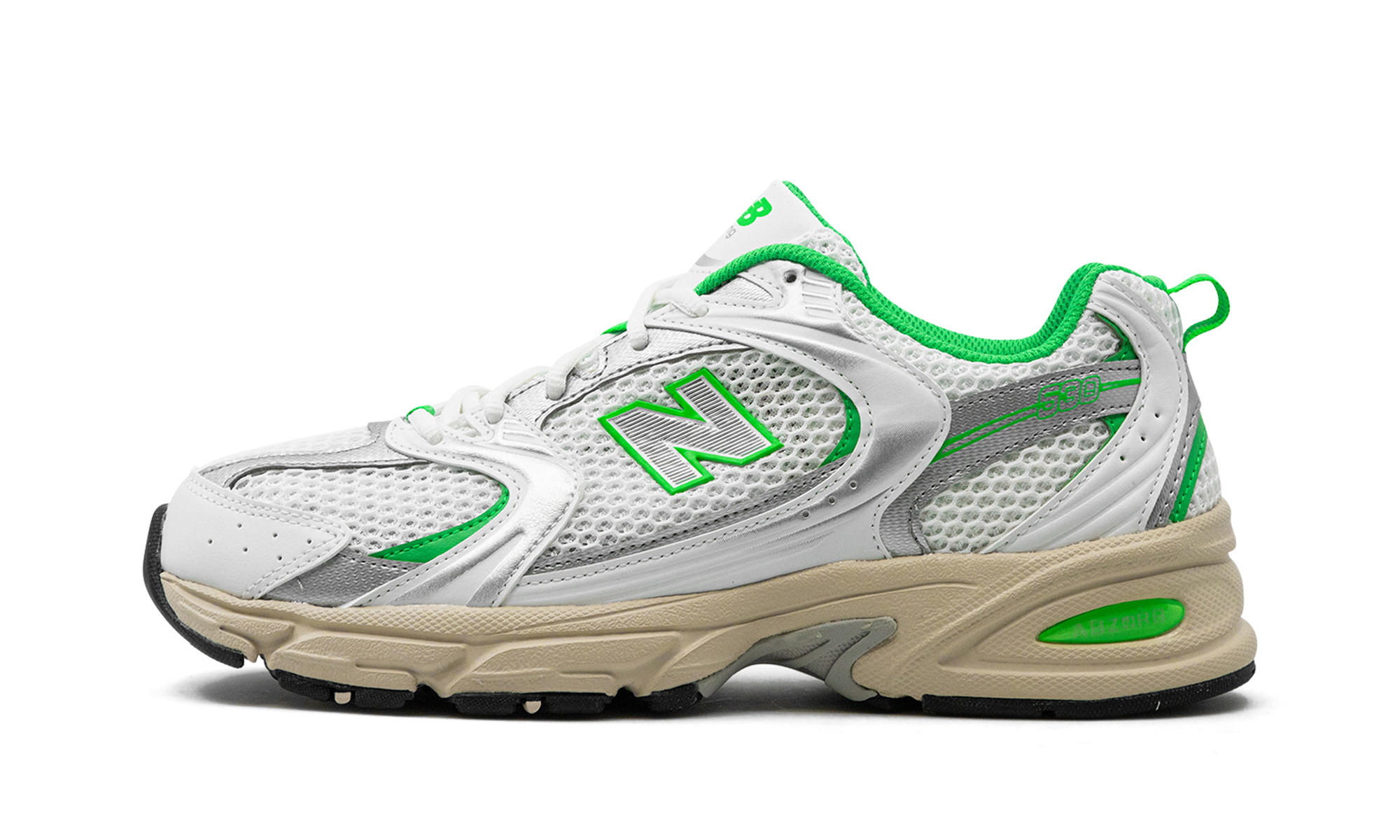 New Balance 530 White Palm Leaf