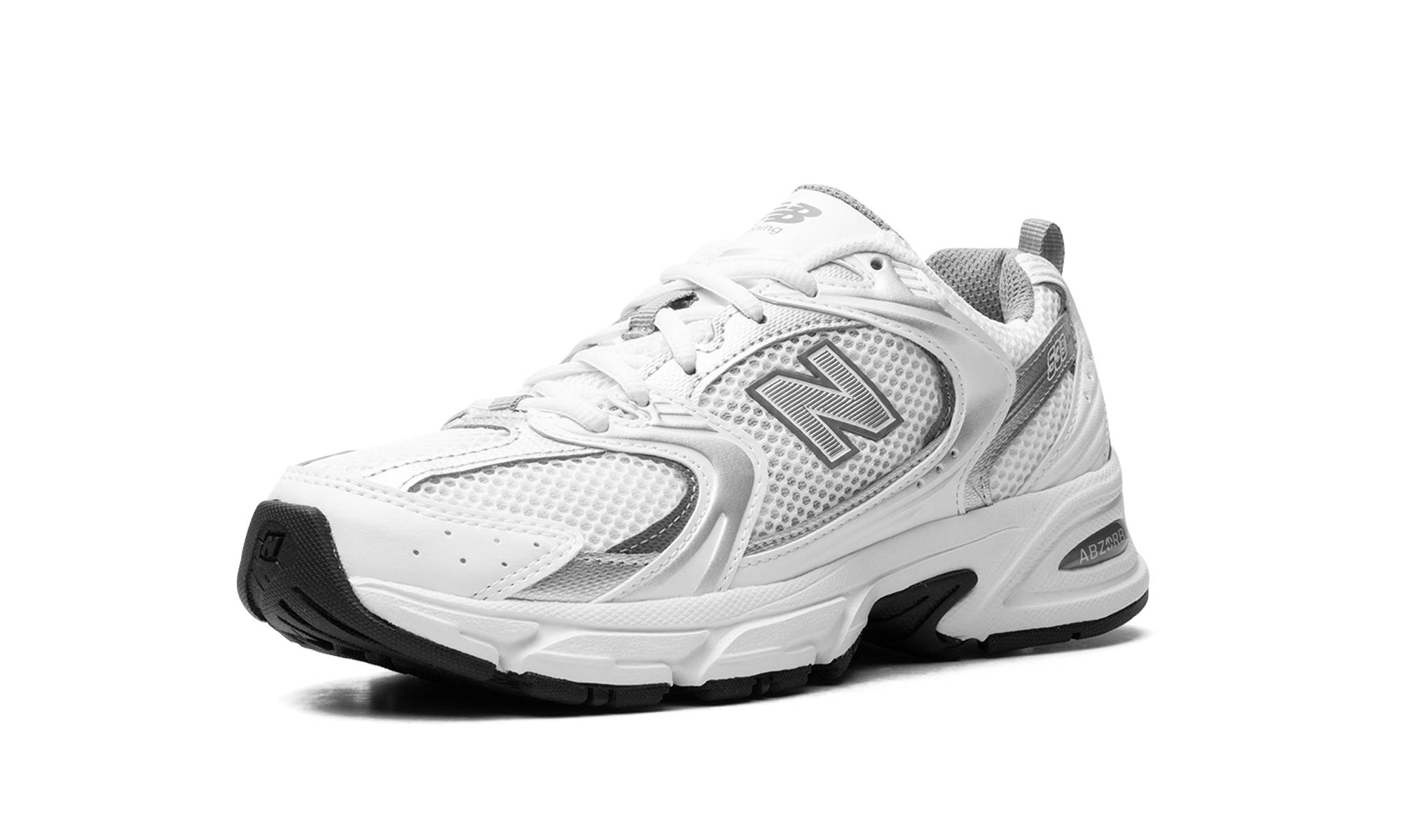 New Balance 530 White Silver Metallic