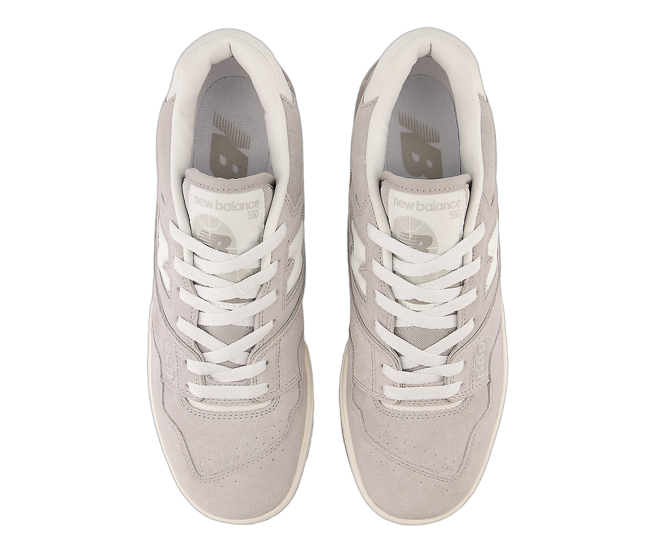 New Balance 550 Suede Pack Concrete, Concrete/White/Sea Salt (BB550VNB)