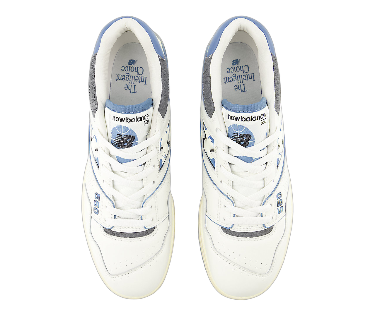 New Balance 550 Vintage Pack Heron Blue, Sea Salt/Heron Blue/Angora (BB550VTE)