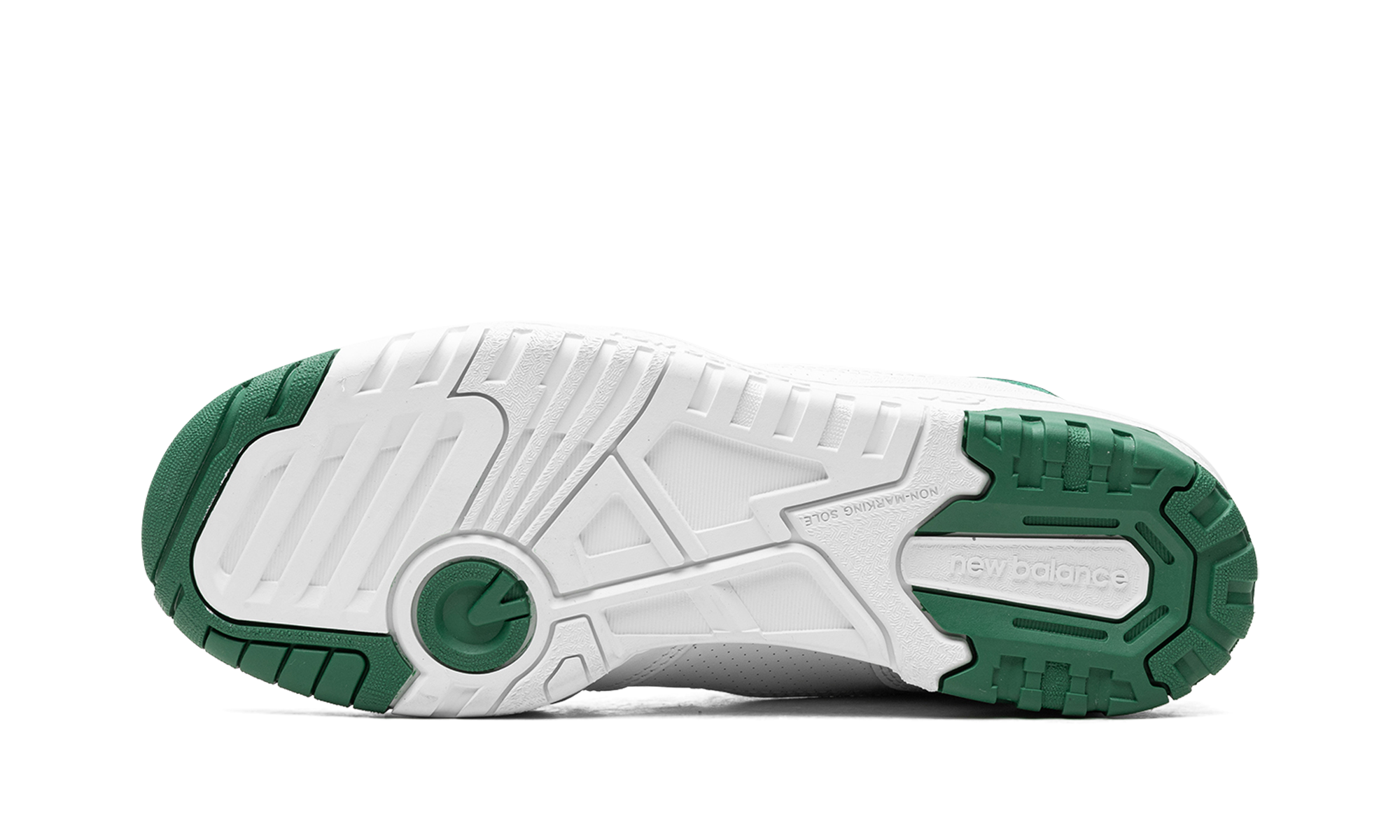New Balance 550 White Classic Green