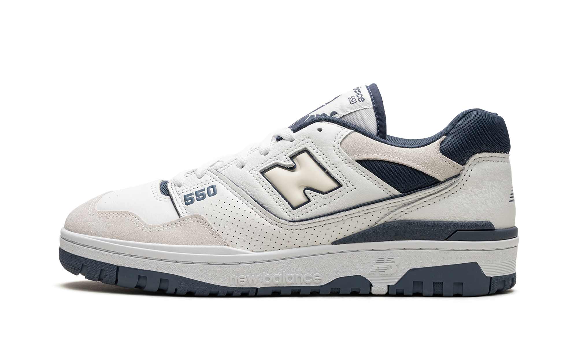 New Balance 550 White Dusty Blue