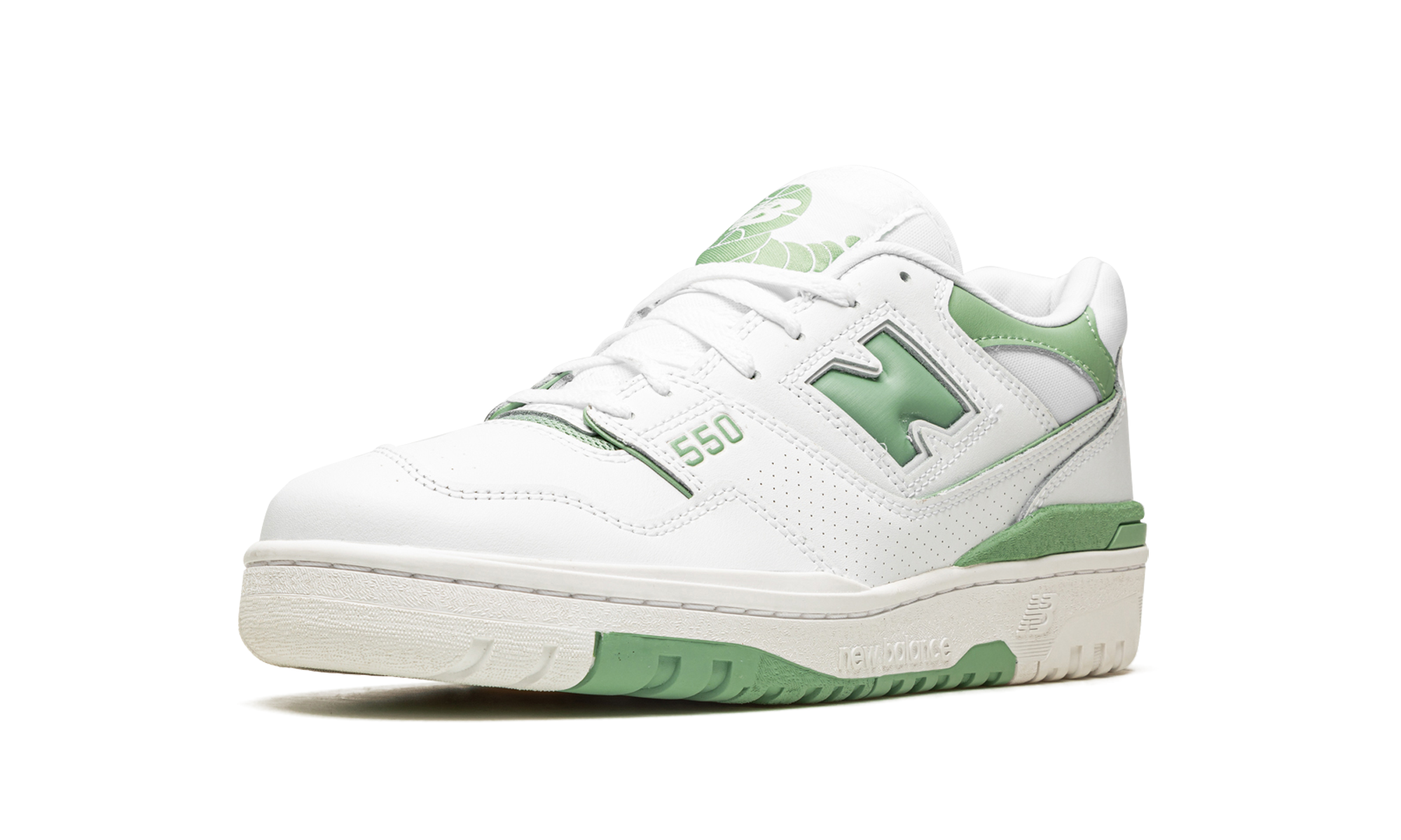New Balance 550 White Mint Green