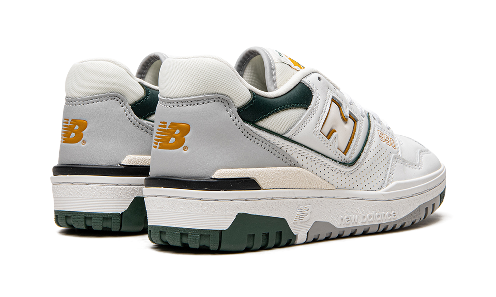 New Balance 550 White Nightwatch Green