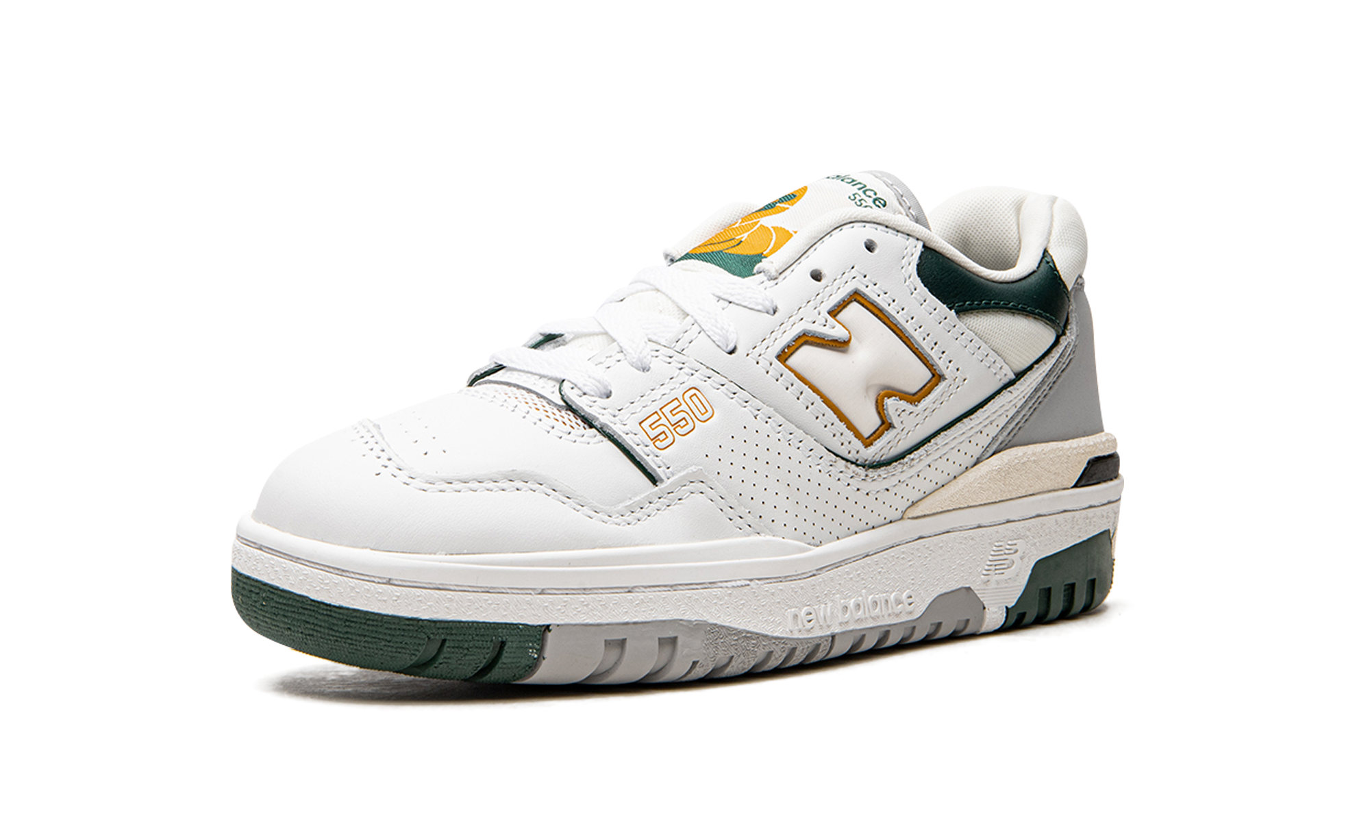 New Balance 550 White Nightwatch Green