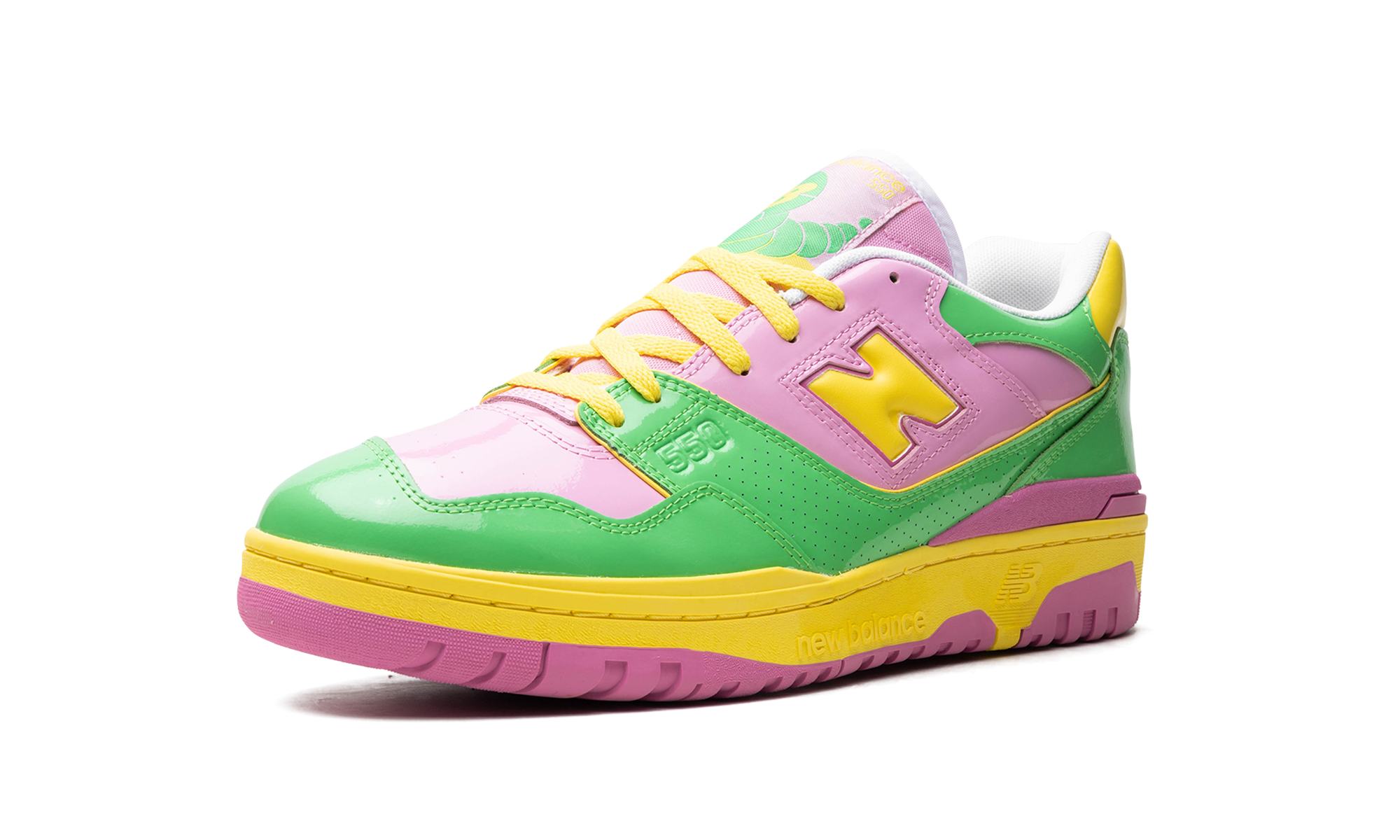 New Balance 550 Y2K Patent Leather Pack Pink Green
