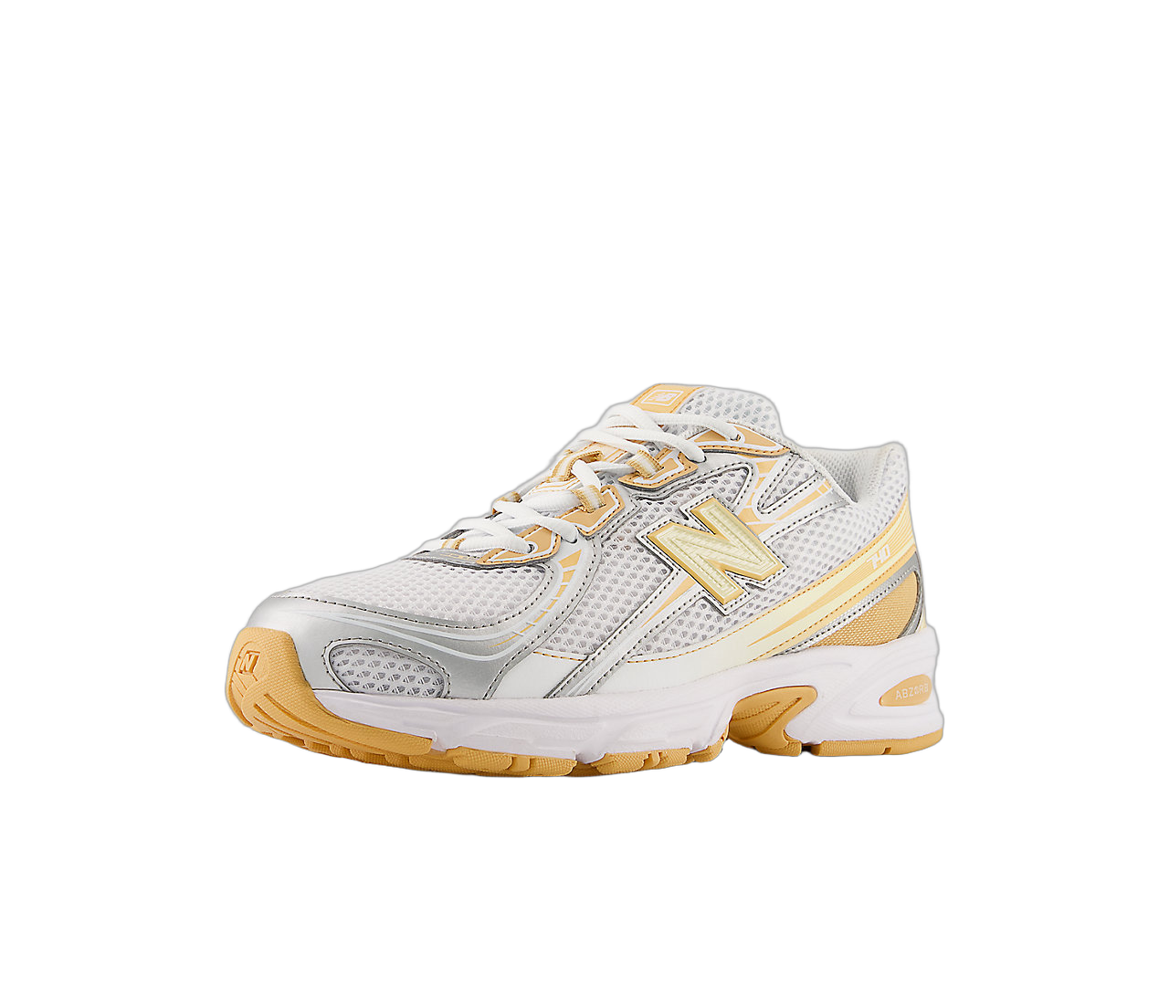 New Balance 740 White Indoor Court Ash Wood - Sneak