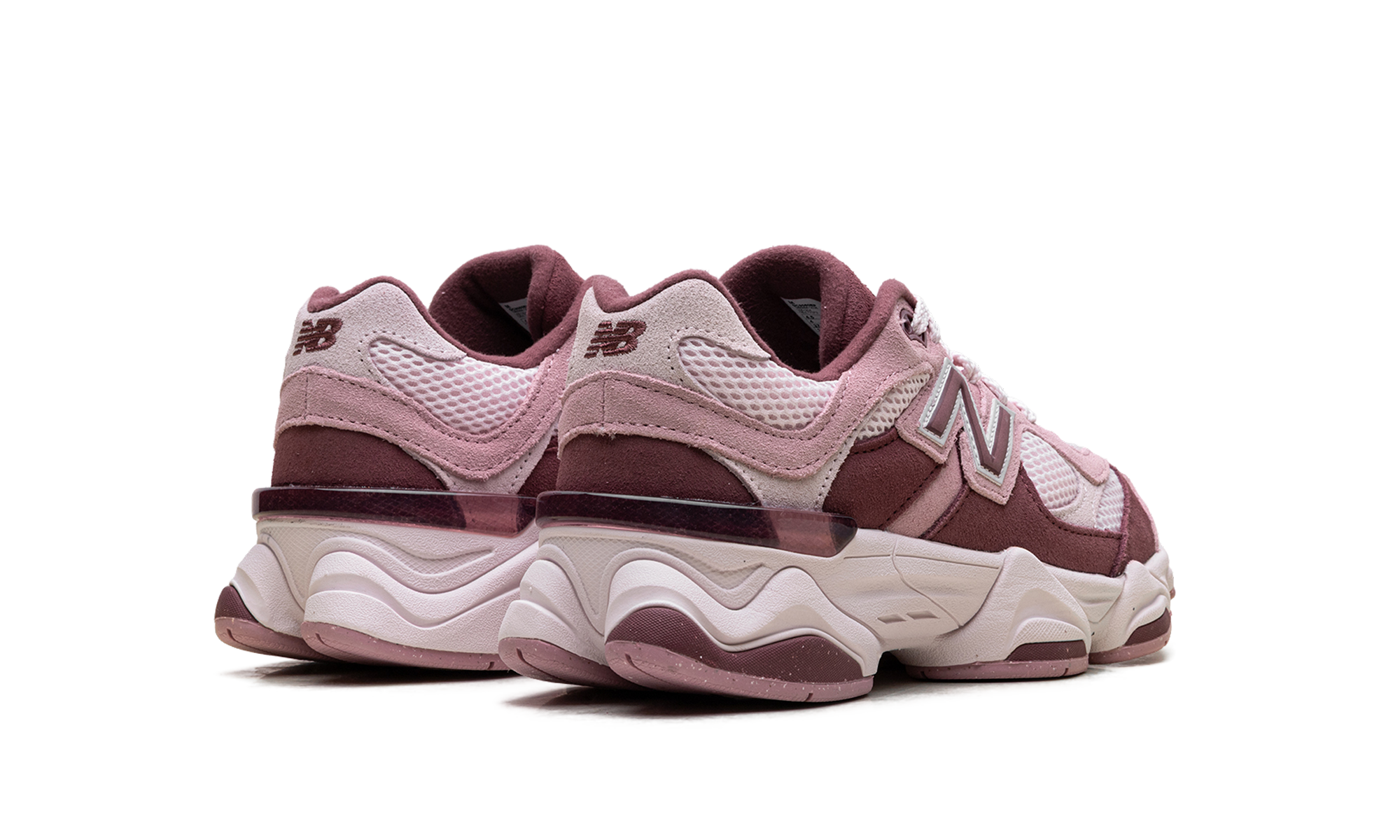 New Balance 9060 Pink Granite Washed Burgundy