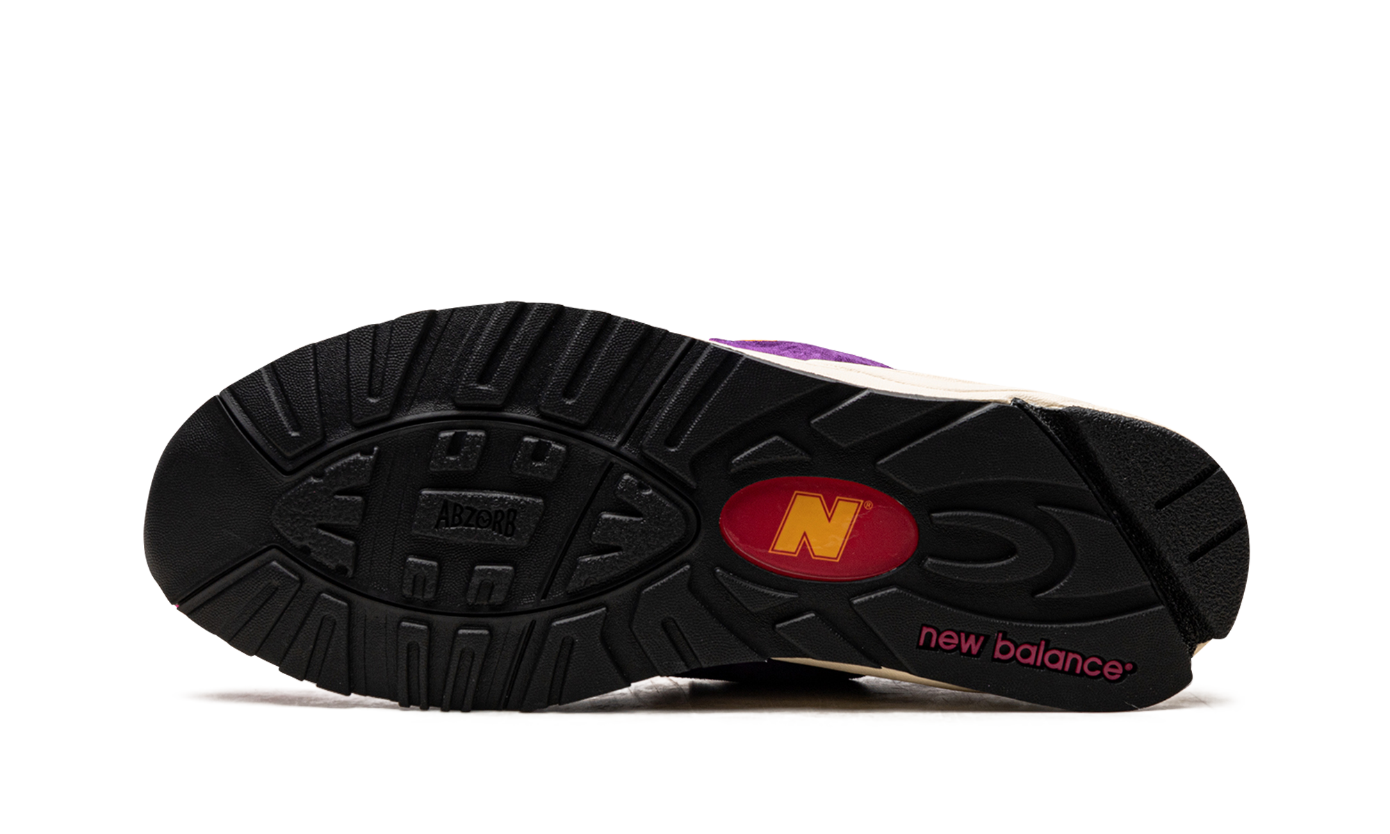 New Balance 990v2 MiUSA Teddy Santis Purple Yellow