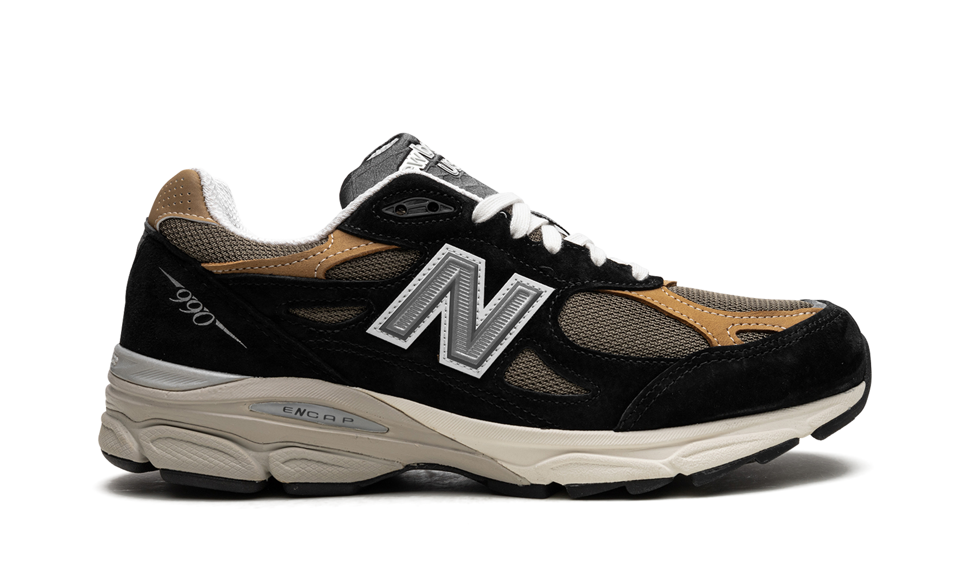 New Balance 990v3 MiUSA Black Tan