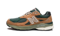 New Balance 990v3 MiUSA Tan Green