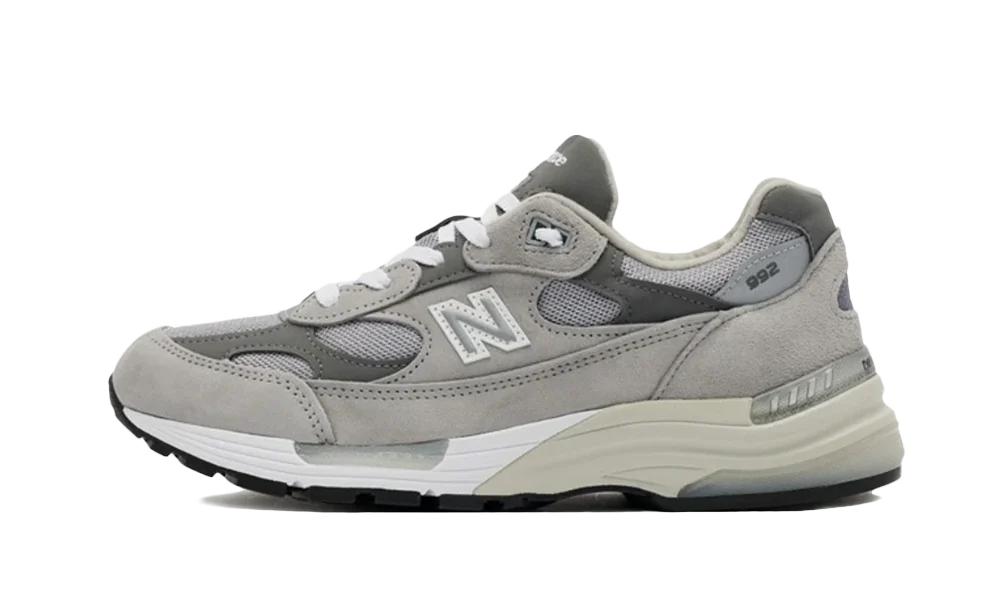 New Balance 992 MiUSA Grey Silver Metallic, Grey/Silver Metallic (U992GY)