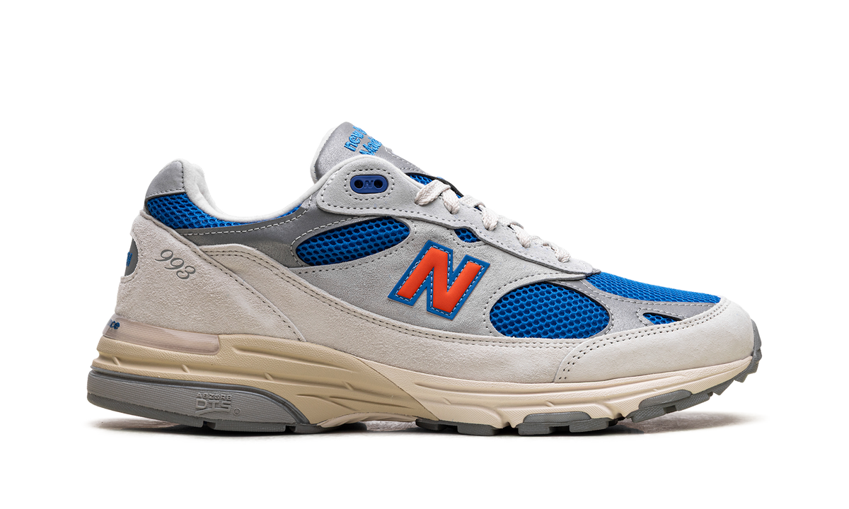 New Balance 993 MiUSA Kith Madison Square Garden Ancient Scroll