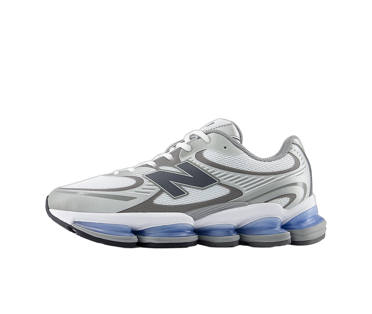 New Balance Abzorb 2000 White Grey Blue, White/Silver Metallic/Castlerock (U2000AA)