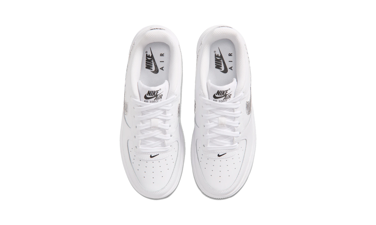 Nike Air Force 1 GS Zebra Swoosh