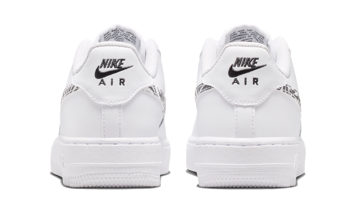 Nike Air Force 1 GS Zebra Swoosh
