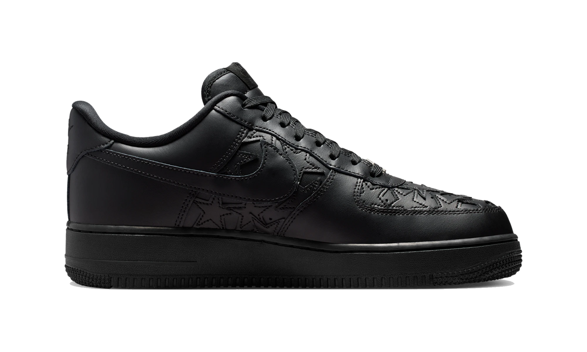 Nike Air Force 1 Low LV8 Triple Black Stars