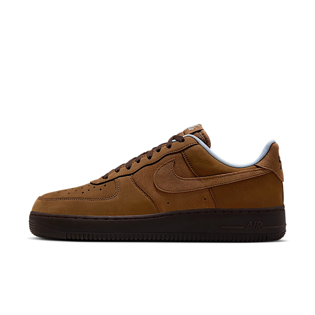 Nike Air Force 1 Low Light British Tan, Light British Tan/Blue (IB4617-222)