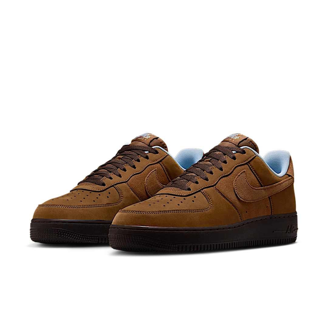 Nike Air Force 1 Low Light British Tan, Light British Tan/Blue (IB4617-222)