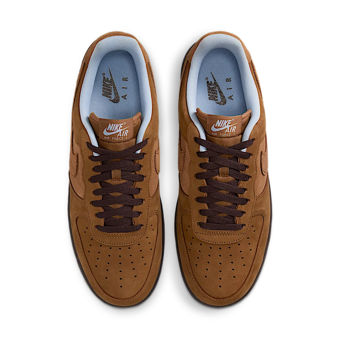 Nike Air Force 1 Low Light British Tan, Light British Tan/Blue (IB4617-222)