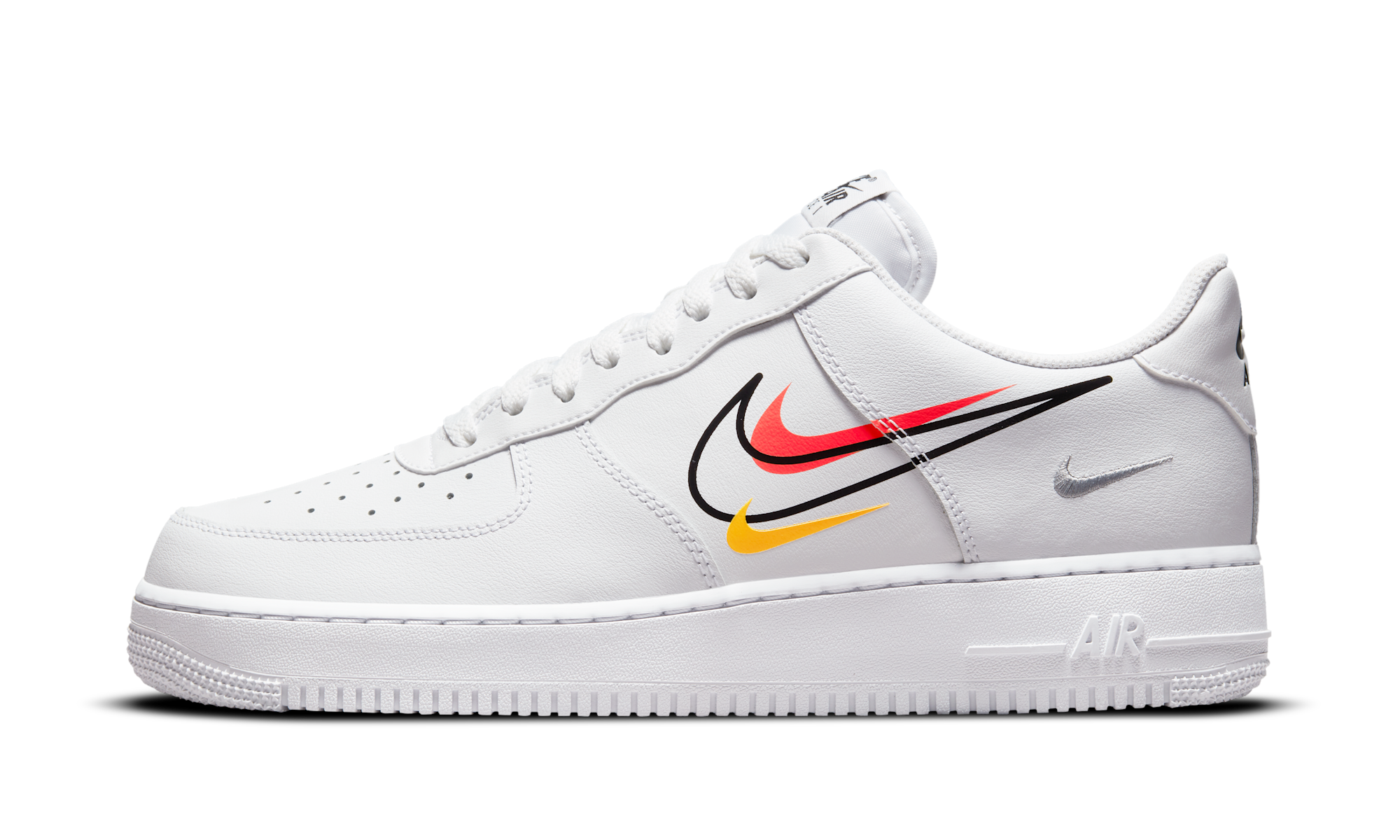 Nike Air Force 1 Low Multi-Swoosh White